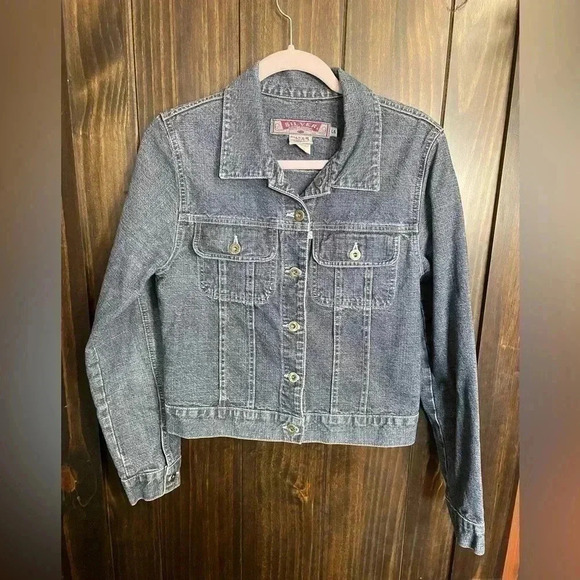 RARE FIND Vintage-Y2K Silver Jeans Denim Jacket. Size: Large - Picture 12 of 14